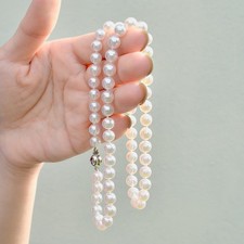 Akoya Pearl Necklace with 9ct White Gold Clasp (6–6.5 mm)