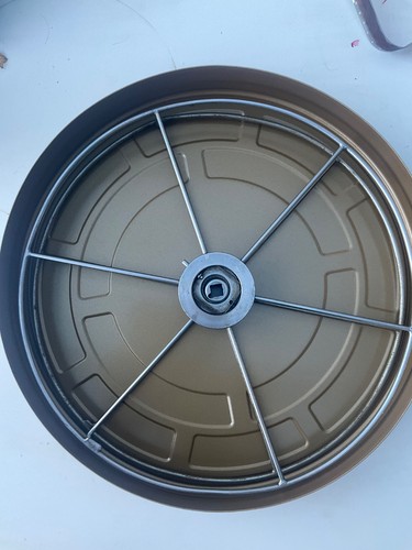 16mm film split spool - metal, in