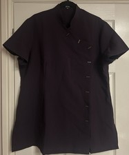 Brand New Ladies Simon Jersey Dark Plum Tunic Size 22