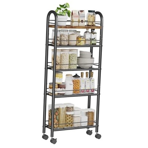 Slim storage cart 5 - slim,