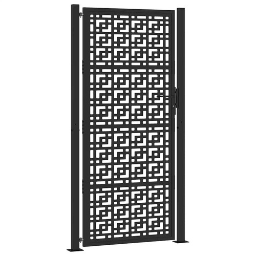 Garden gate steel outdoor - garden,