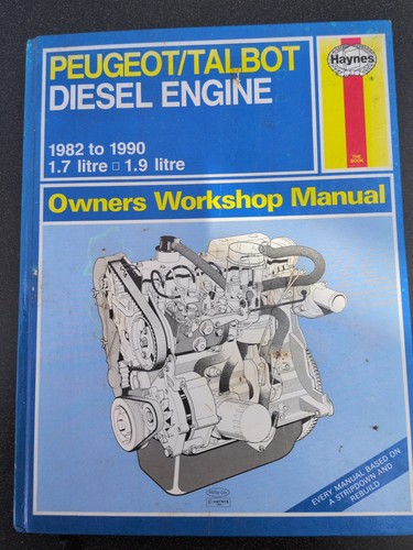 Haynes peugeot talbot diesel - haynes,
