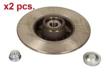 X2 PCS REAR BRAKE DISC ROTOS