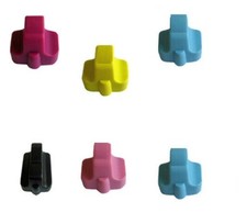 Set of 6 Ink Cartridges For HP