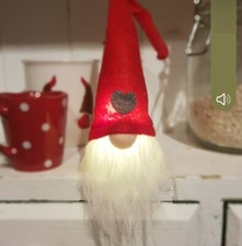 RED Felt Scandi Nordic Santa