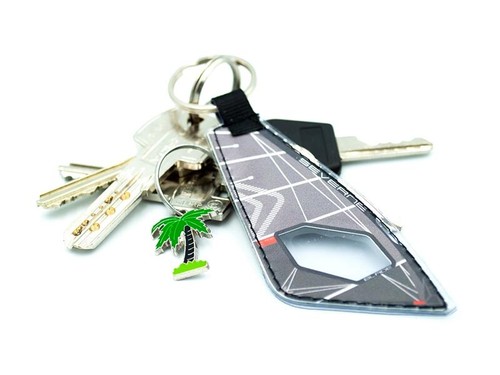 Windsurfing sail keychain - windsurfing,