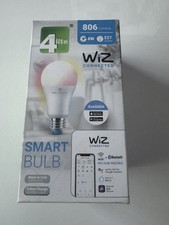 4lite Wiz LED E27 Smart Wi-Fi 9W 806LM Light Bulb - E27 ES Edison Coloured