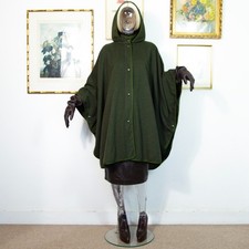 Vintage 70s Forest Green Wool