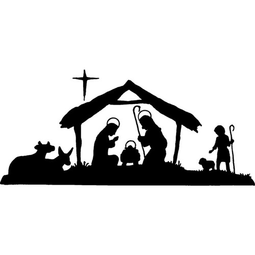 Nativity scene unmounted - 'nativity, scene'