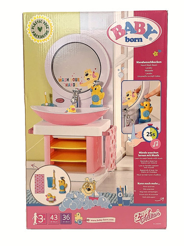 Baby born bath hand - baby, wash