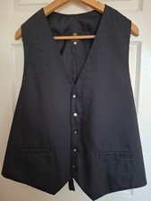 Vintage Black Waistcoat