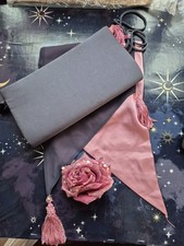 Jacques Vert Grey Pink Clutch