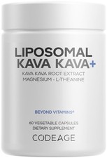 Codeage liposomal kava - kava, kava+