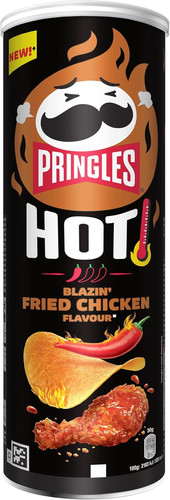 Pringles hot blazin fried - blazin',