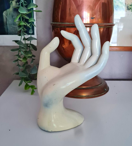 Funky white mannequin hand - funky,