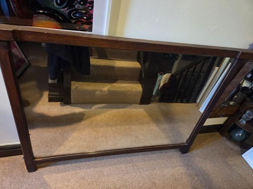 Arts and crafts mirror - and,