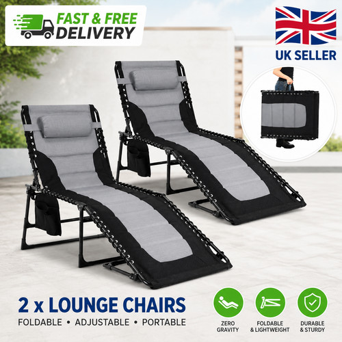 Liferun folding sun lounger - liferun,