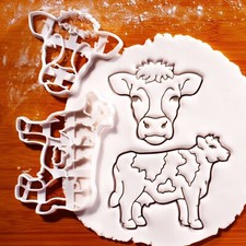 Dairy Cow Cookie Cutters Set -