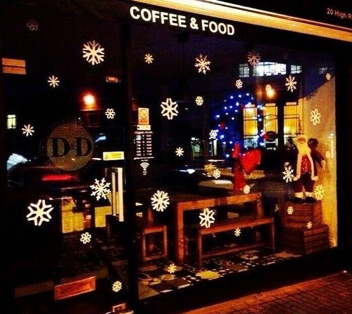 Xmas large snowflakes - large,
