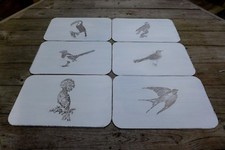 Placemats handcrafted - 6x,