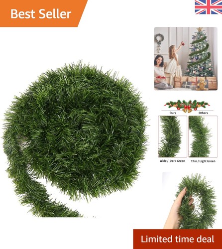 Elegant matte green - matte, tinsel