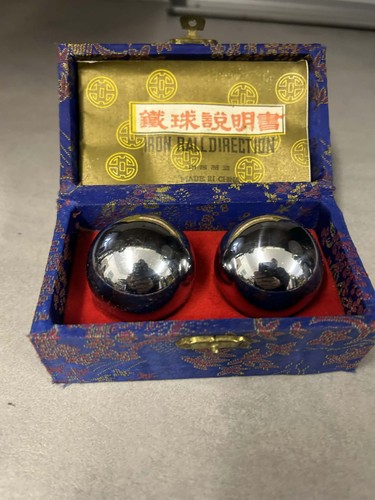 Vintage chinese baoding balls - vintage,