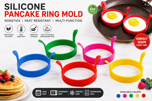 4pcs silicone egg - silicone, frying