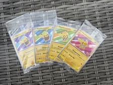Pokemon TCG Pikachu Batik Promo Card Set Of Four Indonesian Sealed UK Seller