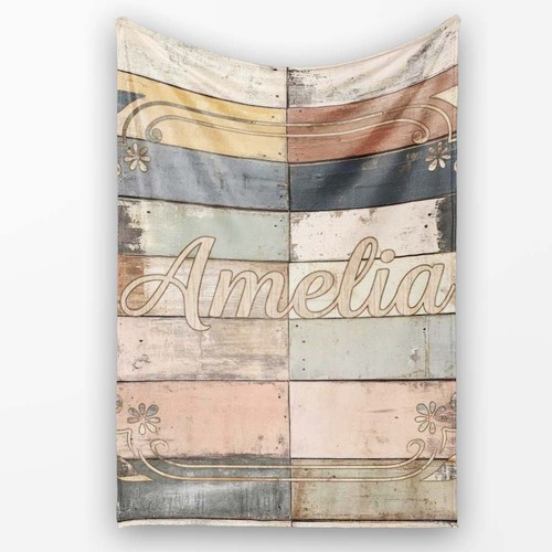 Soft fleece blanket pastel - fleece,