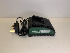 Hawksmoor 18v Fast 2.4A Li-Ion Garden Power Tool Battery Charger B0Q-SP06-202E