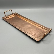 Antique Copper Tray Hand