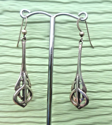 Silver mackintosh pierced - silver,