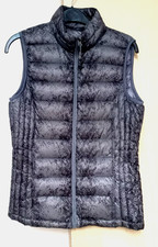 32 Degrees Feather & Down Heat Down Puffer Gilet  Grey Size 8 Ladies Womens