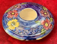 Antique (1930s);   Kensington Pottery Ware . . . Posy Bowl (Blue Lustre)