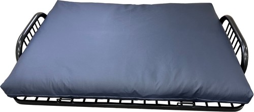 Navy leather vinyl full - navy,