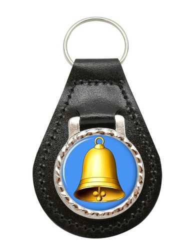 Church bell leather key - key, fob