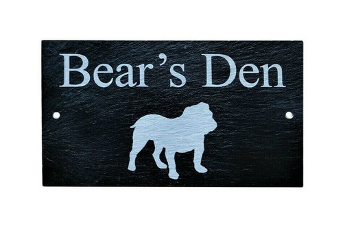 Personalised slate pet name - pet,