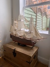 HMS Victory Wooden Ship Large Detailed Model