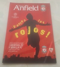 Liverpool FC V Sevilla FC,  UEFA Champions League,  Match Programme VGC