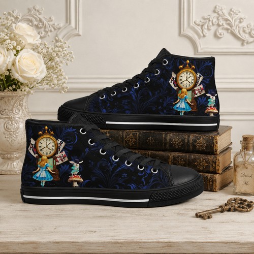 Alice adventures high top - alice,