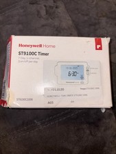 Honeywell Home ST9100C 7-Day Timer Programmer for Boiler Heating Control