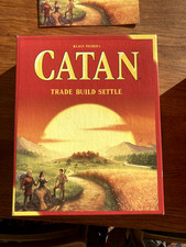 Catan Board Game - the ever popular game - only played once