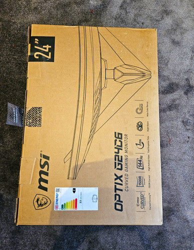 Msi optix g24c6 - msi, curved
