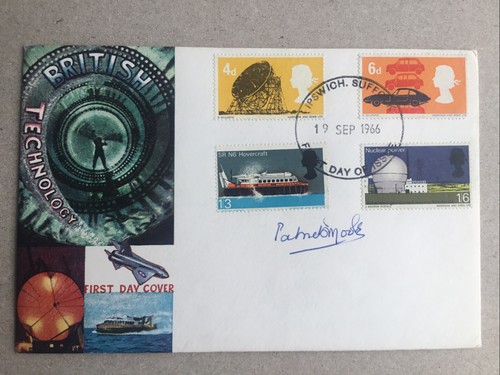1966 british technology fdc - 1966,