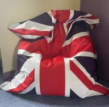 Made.com Giant Union Jack Beanbag 