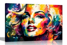 Happy Marilyn Monroe Abstract