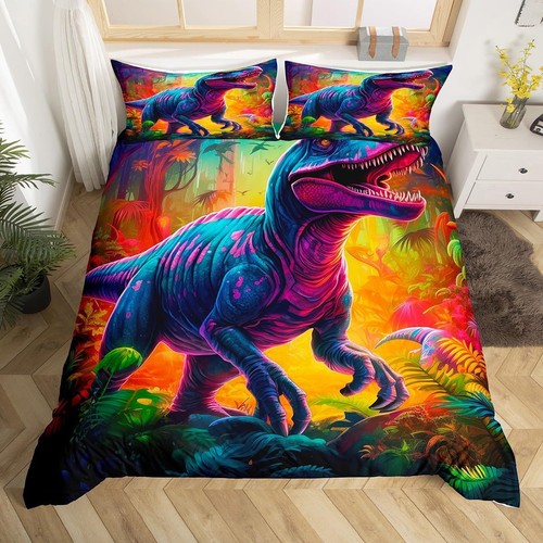 Jurassic dinosaurs quilt - 02,