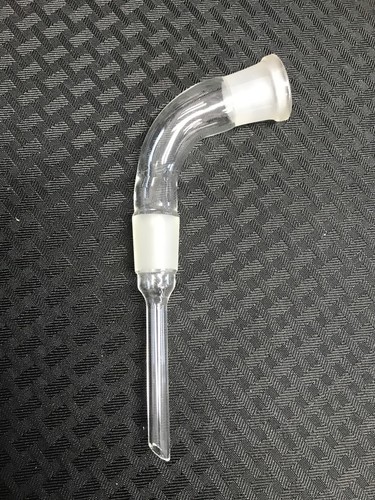 Lab glass angled - angled, bent