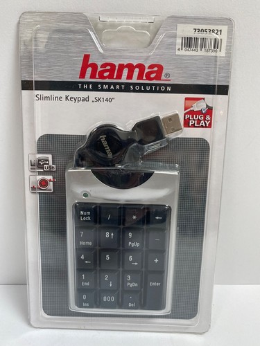Slimline usb keypad plug - slimline,