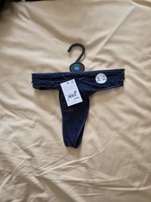 Next Ladies Blue Thong Size 14